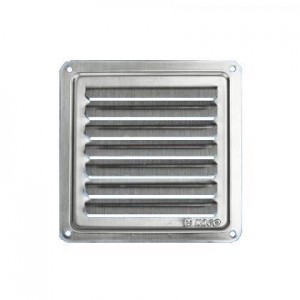 Ventilační mřížka nerez krytka Haco NVM 100x100 mm