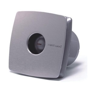 Ventilátor designový Cata X-MART 10 T INOX doběhový časovač