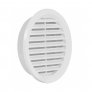 Bílá ventilační mřížka kulatá 150 mm VM 150 B