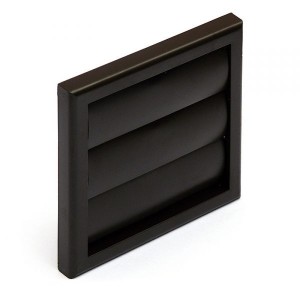 Ventilační mřížka se žaluzií 186x186-125mm/MV120VJ hnědá