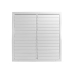 Kovová vestavná ventilační mřížka se žaluzií ELO 500x500 Kovová vestavná ventilační mřížka se žaluzií ELO 500x500
