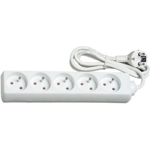 Prodlužovák 1,5 m 5 zásuvek