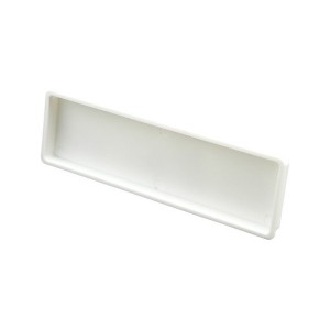 Záslepka plochého kanálu 204 x 60 mm PVC 618