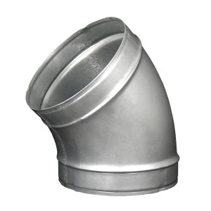 Koleno kovové 45°/200 mm
