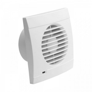 WC ventilátor Kanlux AERO 100T ložiska a časový spinač