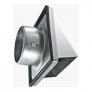 Ventilační nerez mřížka s klapkou 125 mm MVM122VN