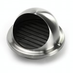 Ventilační mřížka nerez kulatá UVL 200 mm Ventilační mřížka nerez kulatá UVL 200 mm