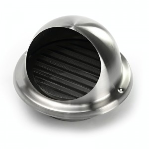 Ventilační mřížka nerez kulatá UVL 200 mm