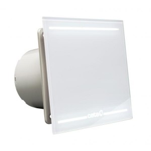 Ventilátor se skleněným panelem Cata e100 GL, LED osvětlení