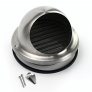 Ventilační mřížka nerez kulatá UVL 125 mm