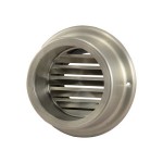 Ventilační mřížka nerez kulatá UTR 125 mm Ventilační mřížka nerez kulatá UTR 125 mm