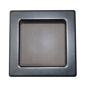 Krbová ventilační mřížka Haco LKM 170x170 grafit