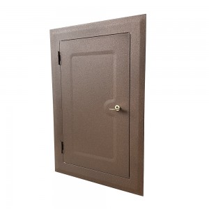 Komínová dvířka dvojitá hnědá měď 150 x 250 mm DMW79BR