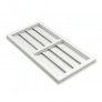 Ventilační mřížka se žaluzií GR 600x400 mm