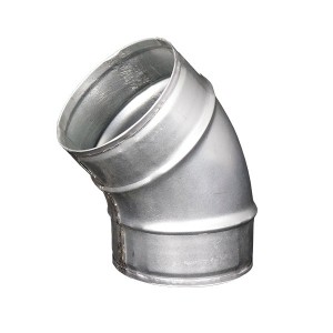 Koleno kovové 45°/100 mm