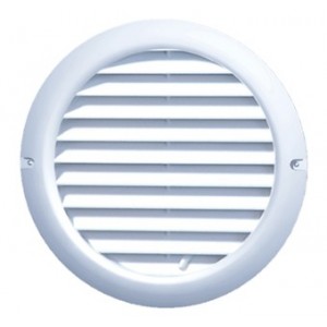 Ventilační mřížka kulatá MV 100 mm bVs