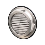 Ventilační mřížka nerez kulatá 125 mm GM 125 RUN Ventilační mřížka nerez kulatá 125 mm GM 125 RUN