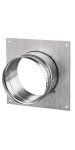 Příruba s rámečkem FMK 125 mm kovová Zn