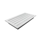 Kovová vestavná ventilační mřížka se žaluzií ELO 500x250 Kovová vestavná ventilační mřížka se žaluzií ELO 500x250