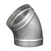 Koleno kovové 45°/200 mm