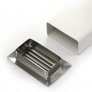 Ventilační mřížka nerez MVM 110x55 mm BR