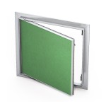 Revizní dvířka pod sádrokarton RDLp 600 x 600 x 12,5 GKBi US, těsnění, ZEL