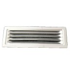 Ventilační mřížka nerez MVM 205x61 mm VRN