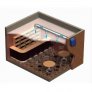 Ventilátor na fasádu VIT 125 venkovní odtahový