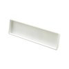 Záslepka plochého kanálu 204 x 60 mm PVC 618