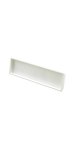Záslepka plochého kanálu 204 x 60 mm PVC 618