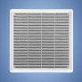 Ventilační mřížka plastová Haco VM 300x300 K bílá