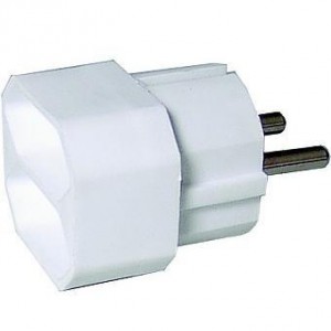 Rozbočka 2 zásuvky 230V 2x2,5A
