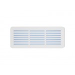 Ventilační mřížka do dveří Haco VM 150x60 bílá 2ks Ventilační mřížka do dveří Haco VM 150x60 bílá 2ks