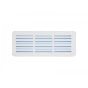 Ventilační mřížka do dveří Haco VM 150x60 bílá 2ks