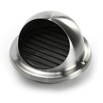 Ventilační mřížka nerez kulatá UVL 160 mm Ventilační mřížka nerez kulatá UVL 160 mm