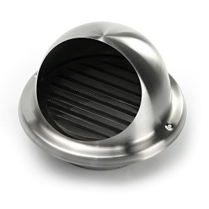Ventilační mřížka nerez kulatá UVL 160 mm