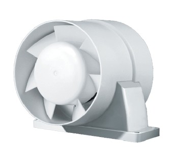 Ventilátor potrubní 125 VKO K s držákem - Kliknutím na obrázek zavřete