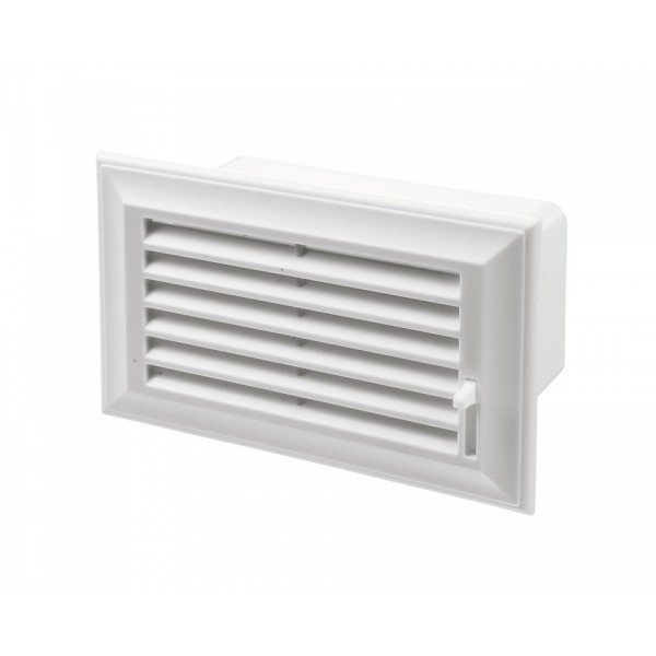Ukončovací mřížka 204x60 mm regulovatelná PVC 872 - Kliknutím na obrázek zavřete