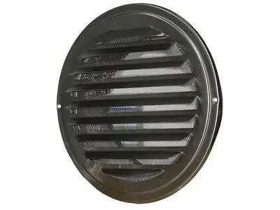 Ventilační mřížka nerez kulatá 125 mm MVM125bVA - Kliknutím na obrázek zavřete