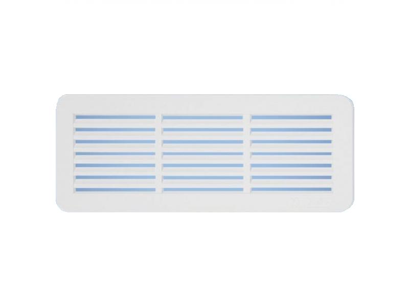 Ventilační mřížka do dveří Haco VM 150x60 bílá 2ks - Kliknutím na obrázek zavřete