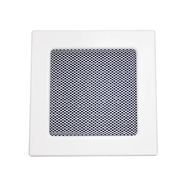 Krbová ventilační mřížka Haco LKM 170x170 bílá - Kliknutím na obrázek zavřete