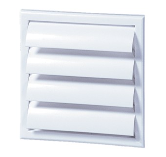 Ventilační mřížka se žaluzií 186x186 mm/MV120J - Kliknutím na obrázek zavřete