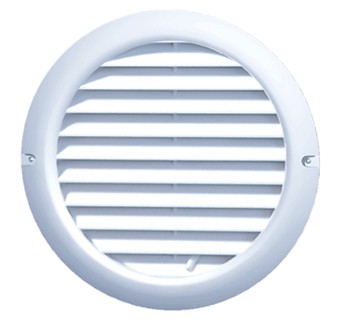 Ventilační mřížka kulatá MV 150 mm bVs - Kliknutím na obrázek zavřete