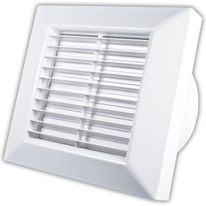 Domovní ventilátor s regulací a automatickou žaluzií PRIMO A 100 IPX5