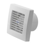 WC ventilátor Kanlux TWISTER AOL120T automatická žaluzie-čas.spinač