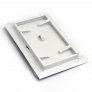 Komínová dvířka dvojitá bílá 150 x 250 mm DMW79