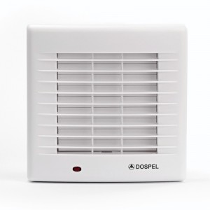Koupelnový a WC ventilátor 100 mm Dospel POLO 4 WC,H s časovačem, hygrostat