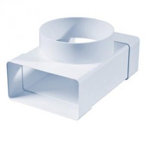 Redukce roztrojka 2x110x55 mm/104 mm PVC 531