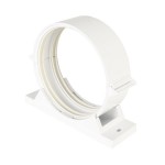 Úchyt kulatého kanálu s těsnící gumou - průměr 125 mm