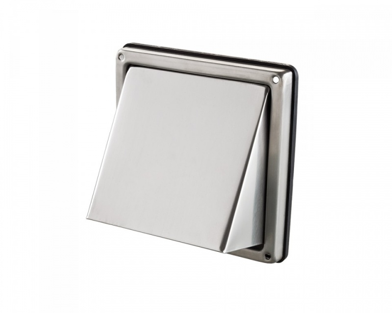 Ventilační nerez mřížka s klapkou 150 mm MVM152VN - Kliknutím na obrázek zavřete